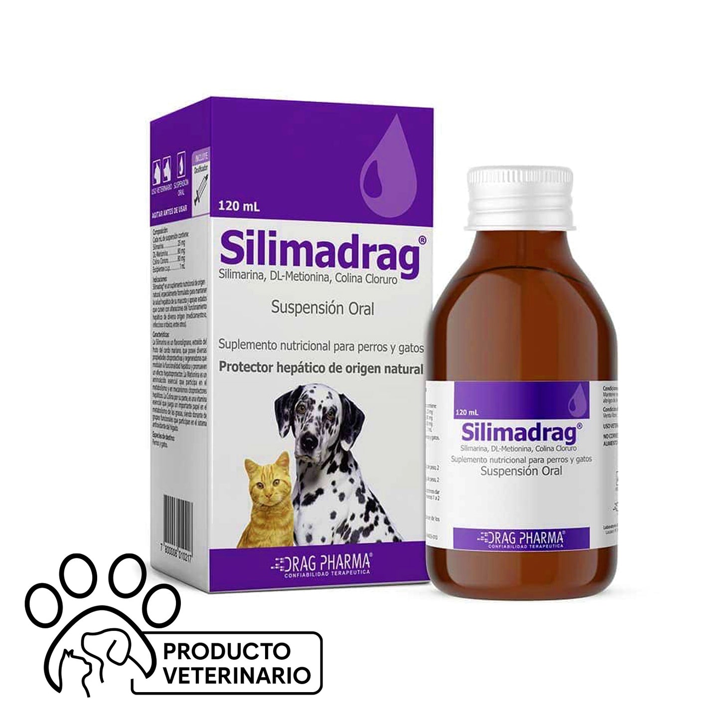 Silimadrag Suspensión Oral - Farmacias Curie