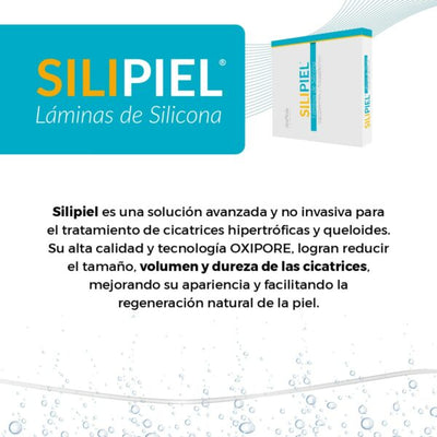 Silipiel Lamina de Silicona Para Cicatrices 4x6 cm - 1 Lámina - Farmacias Curie