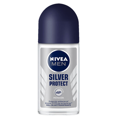 Nivea Desodorante Hombre Roll On Silver Protect - Farmacias Curie