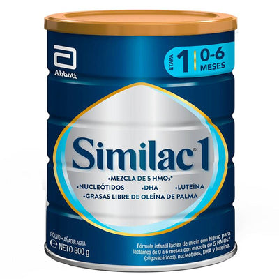 Similac 1 Fórmula Láctea - 900 gramos