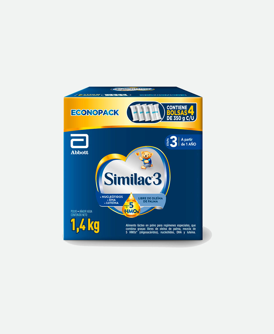 Similac 3 Formula Láctea - 1.4 kg - Farmacias Curie