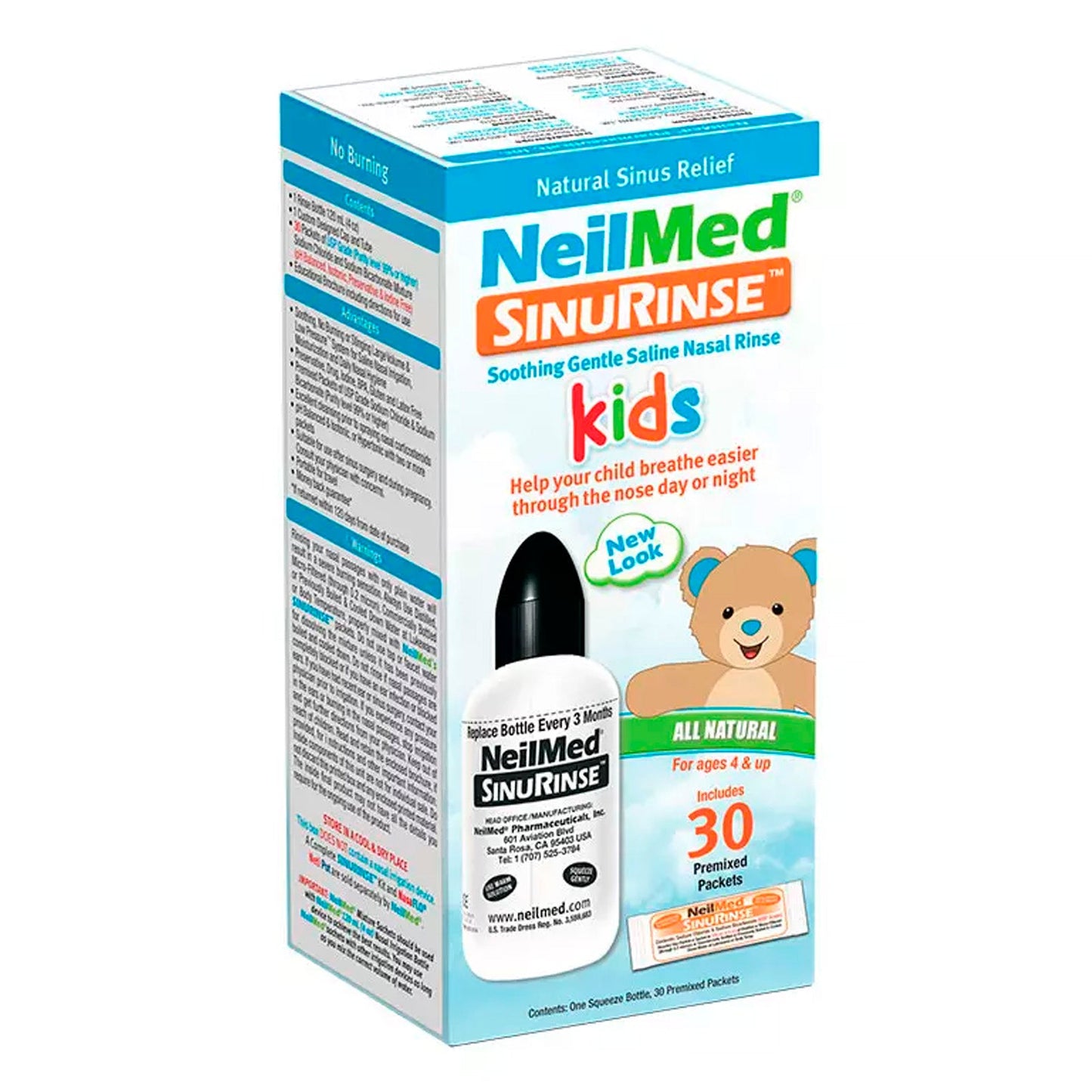 Sinus Rinse Kids - Kit de 30 sobres - Farmacias Curie