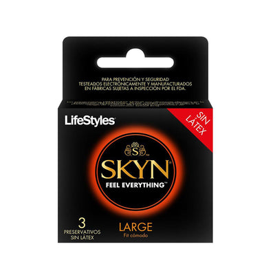 Lifestyles Skyn Large - 3 unidades - Farmacias Curie