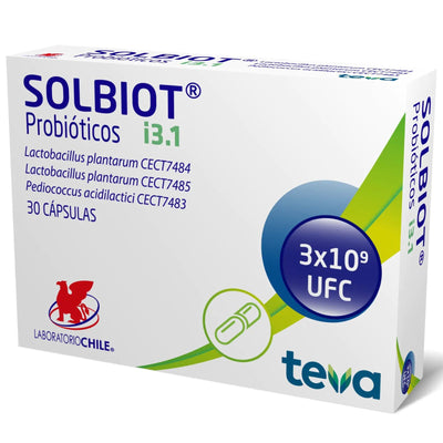 Solbiot i3.1 Cápsulas - Farmacias Curie