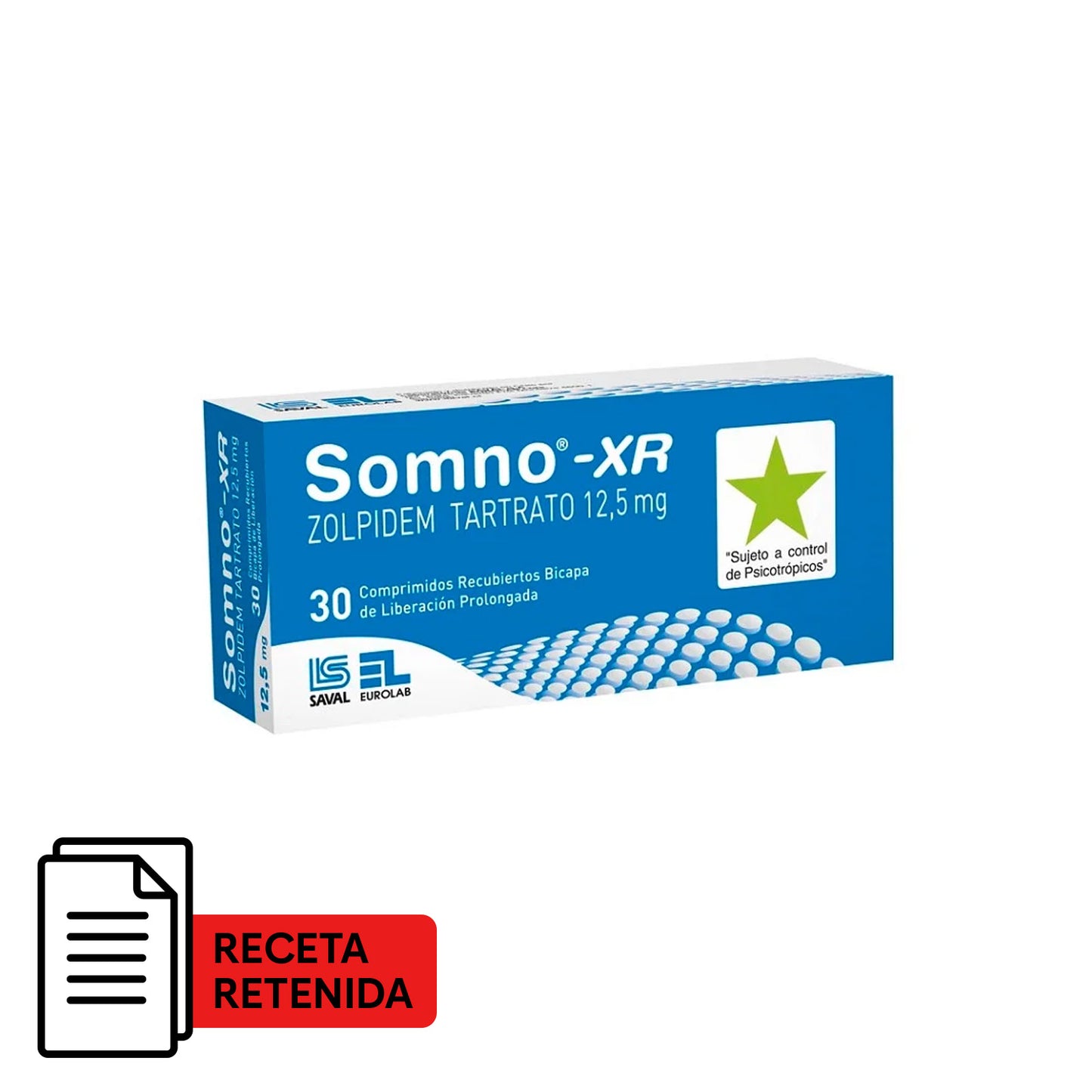 Somno-XR Comprimidos Recubiertos de Liberación Prolongada - Farmacias Curie