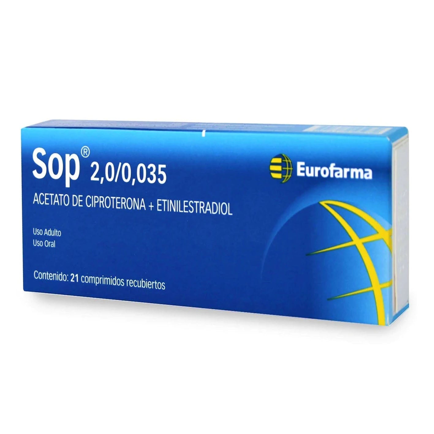 Sop Comprimidos Recubiertos 2,0/0,035 - Farmacias Curie