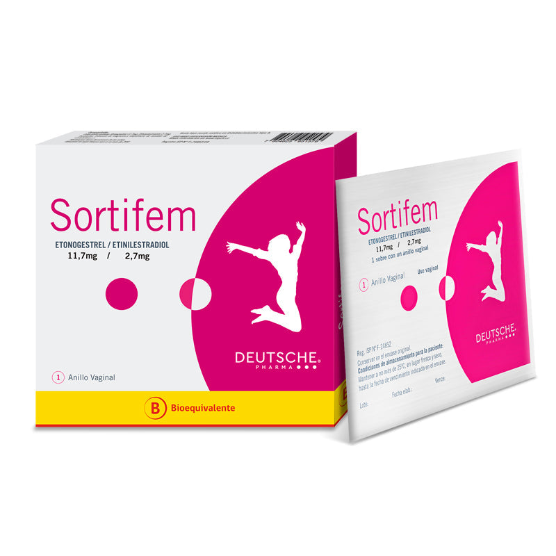 Sortifem Anillo Vaginal - Farmacias Curie