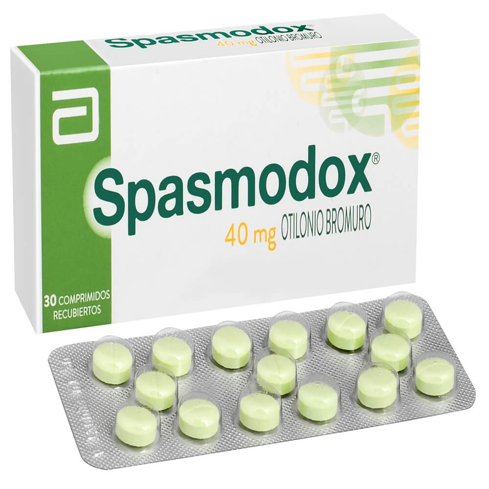 Spasmodox Comprimidos Recubiertos 40mg - Farmacias Curie