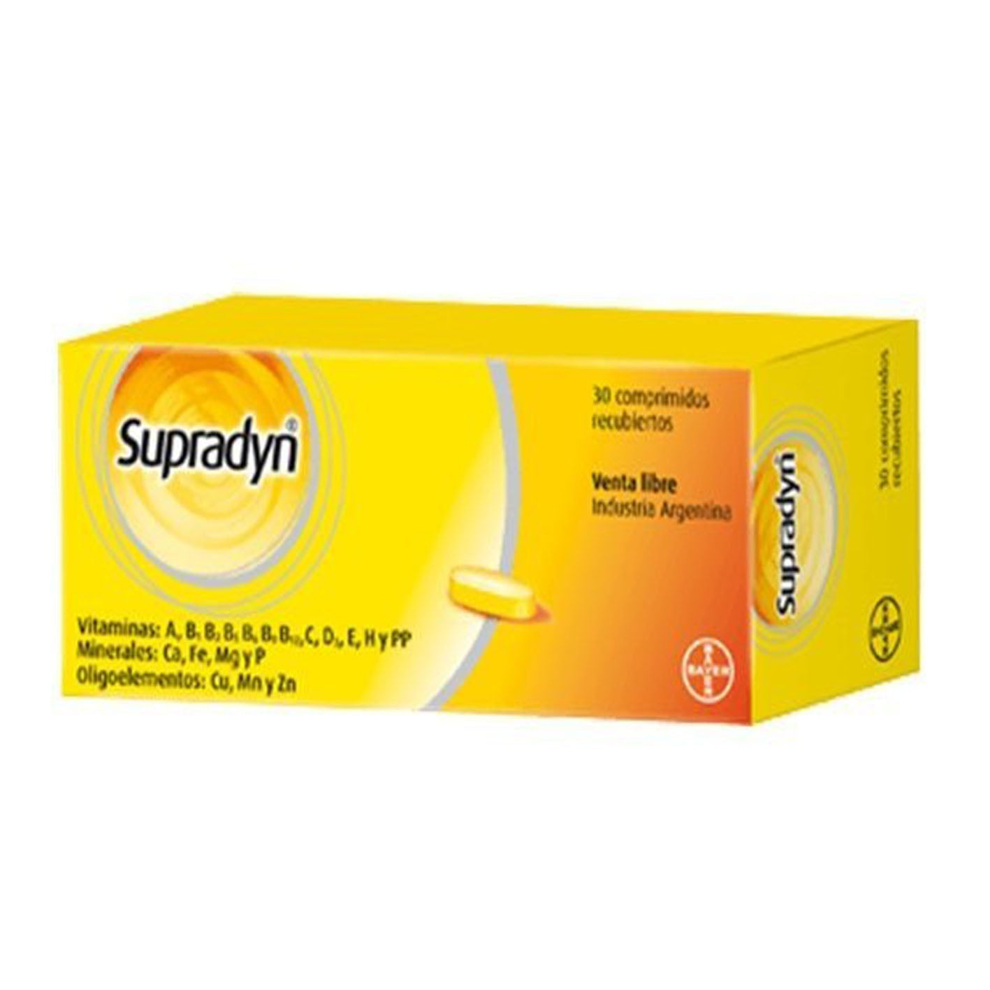 Supradyn Comprimidos Recubiertos - Farmacias Curie