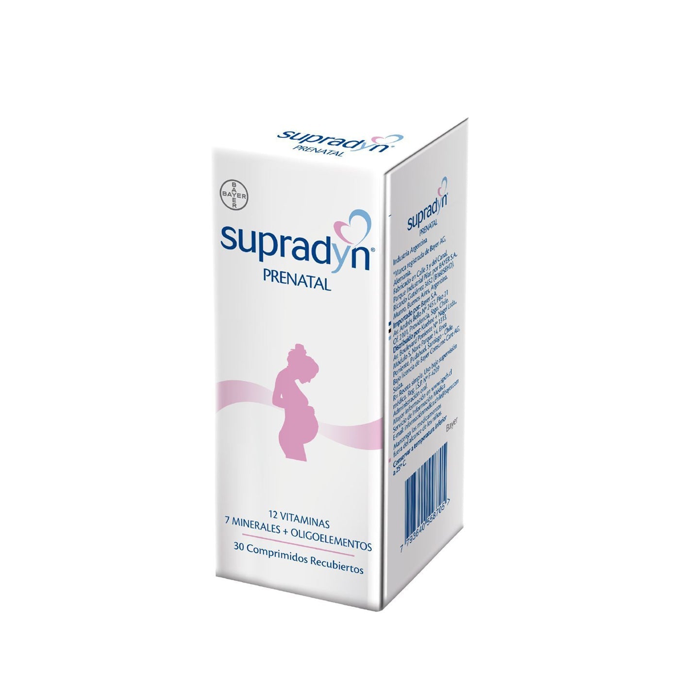 Supradyn Prenatal Comprimidos Recubiertos - Farmacias Curie