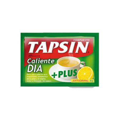 Tapsin Caliente Día +Plus - 1 Sobre - Farmacias Curie