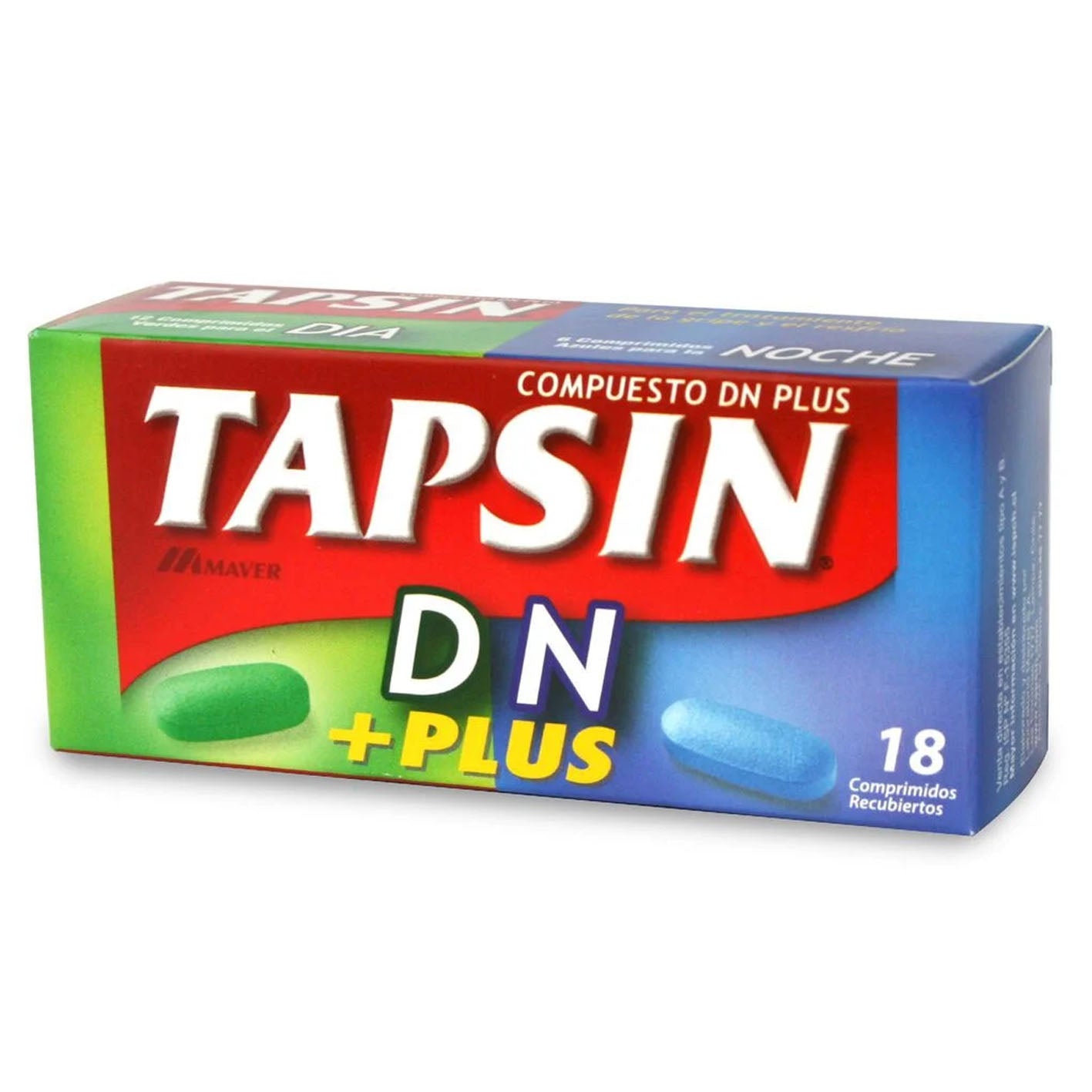 Tapsin Plus DN Comprimidos Recubiertos - Farmacias Curie