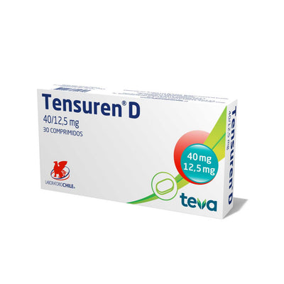 Tensuren D Comprimidos Recubiertos 40/12,5mg - Farmacias Curie