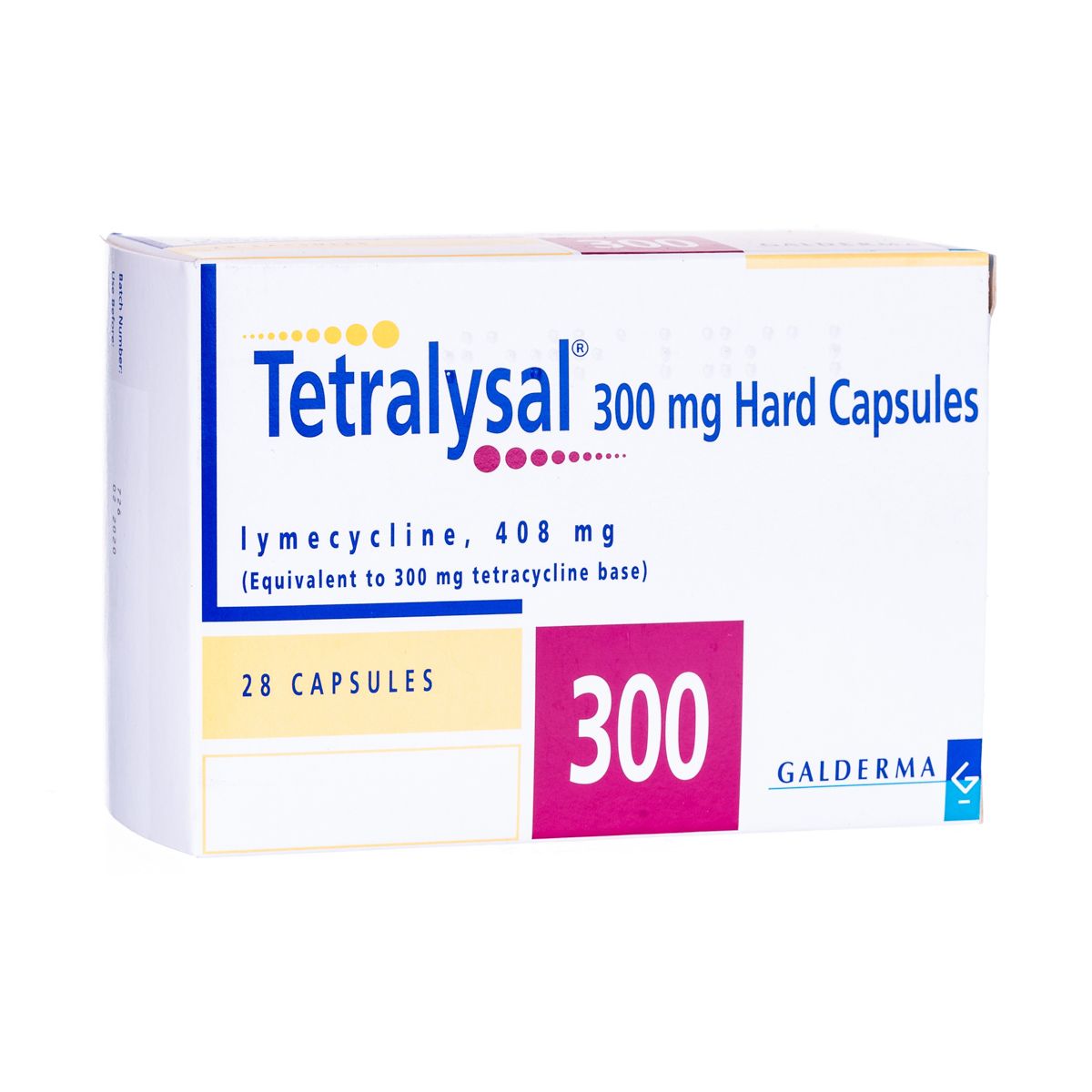 Tetralysal Cápsulas 300mg - Farmacias Curie
