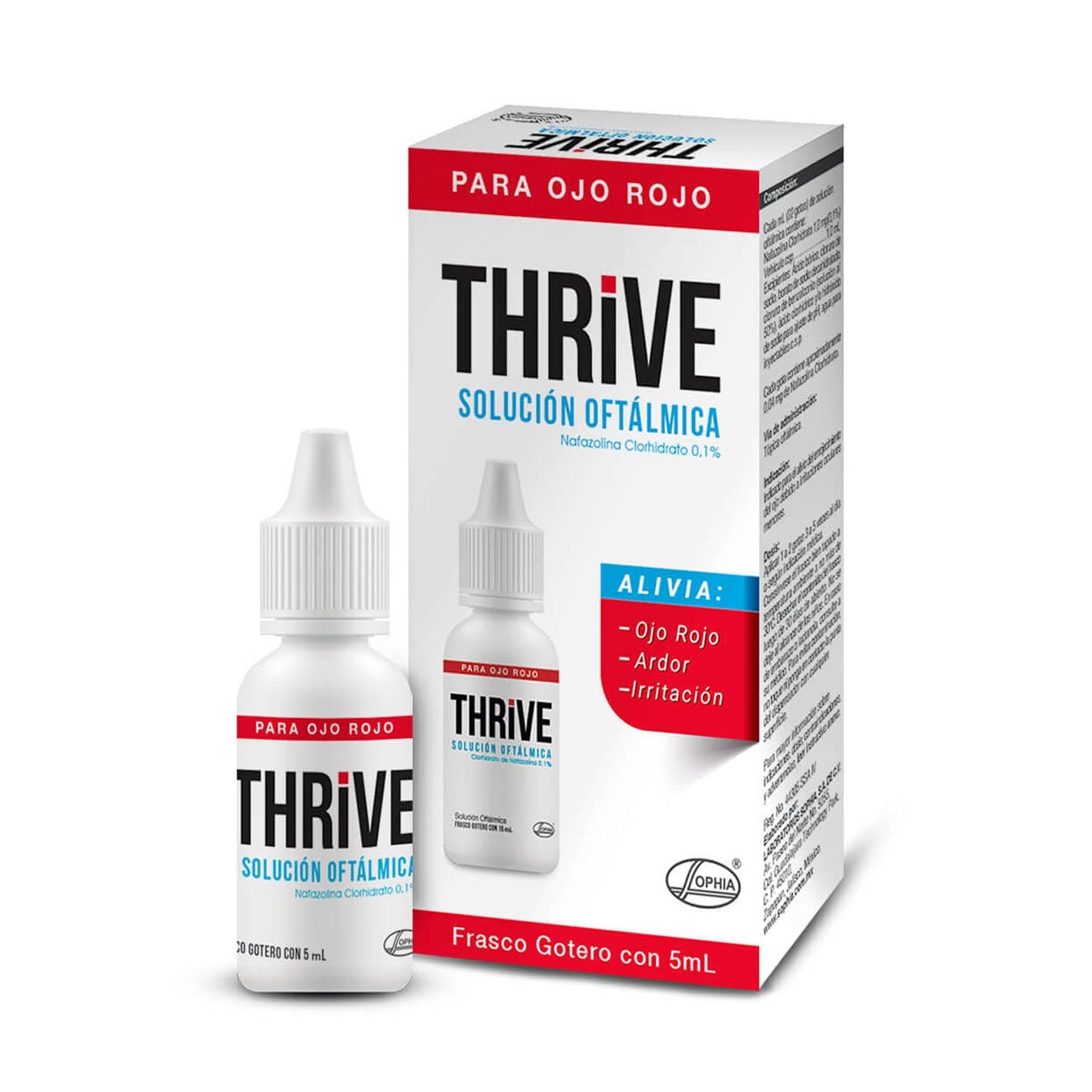 Thrive Solución Oftálmica 0,1% - Farmacias Curie