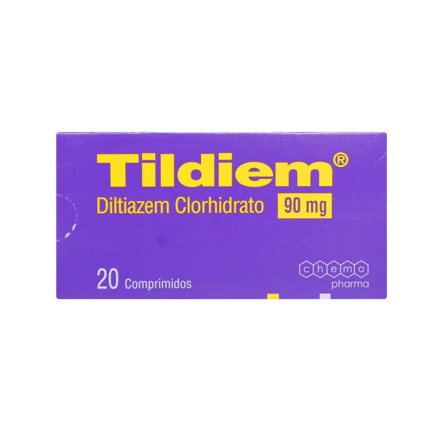 Tildiem 90 mg - 20 Comprimidos - Farmacias Curie