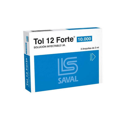 Tol 12 Forte Solución Inyectable 10.000 - Farmacias Curie