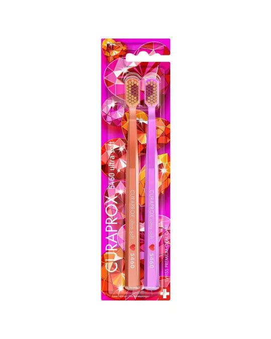 Curaprox 5460 Ultrasoft Pack Duo Love Edition 2026 - 2 Cepillos