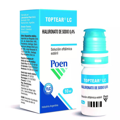 Toptear LC 0,4% - 10mL - Farmacias Curie
