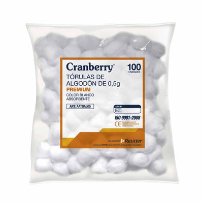 Tórulas de algodón 0,5g - Farmacias Curie