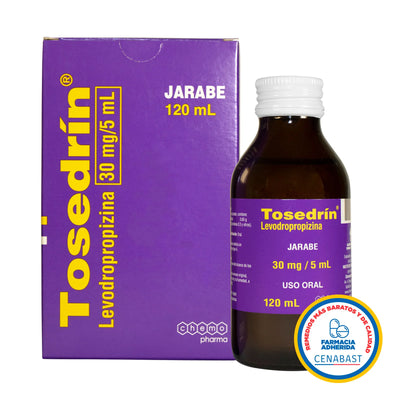 Tosedrín 30mg/5mL - Jarabe 120 mL