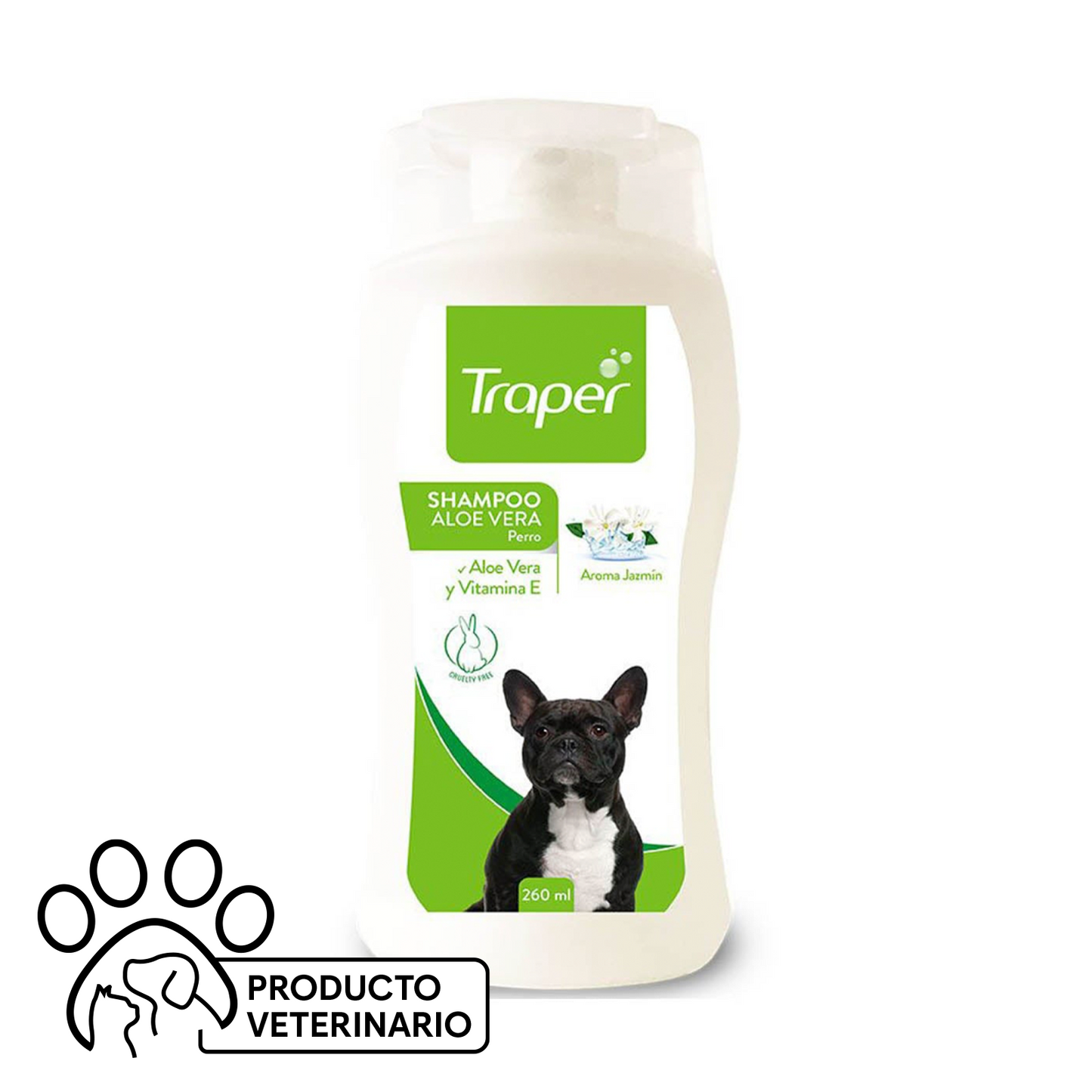 Traper Shampoo Aloe Vera y Vitamina E Perro - Farmacias Curie