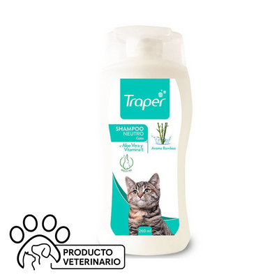 Traper Shampoo Neutro Gato - Farmacias Curie