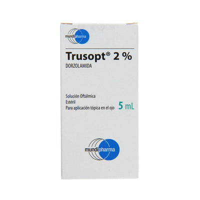 Trusopt Solución Oftálmica 2% - Farmacias Curie