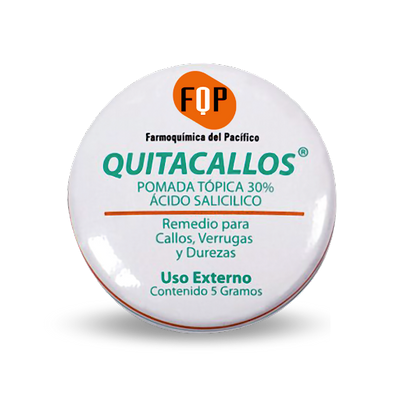 Quitacallos Pomada Tópica 30% - Farmacias Curie