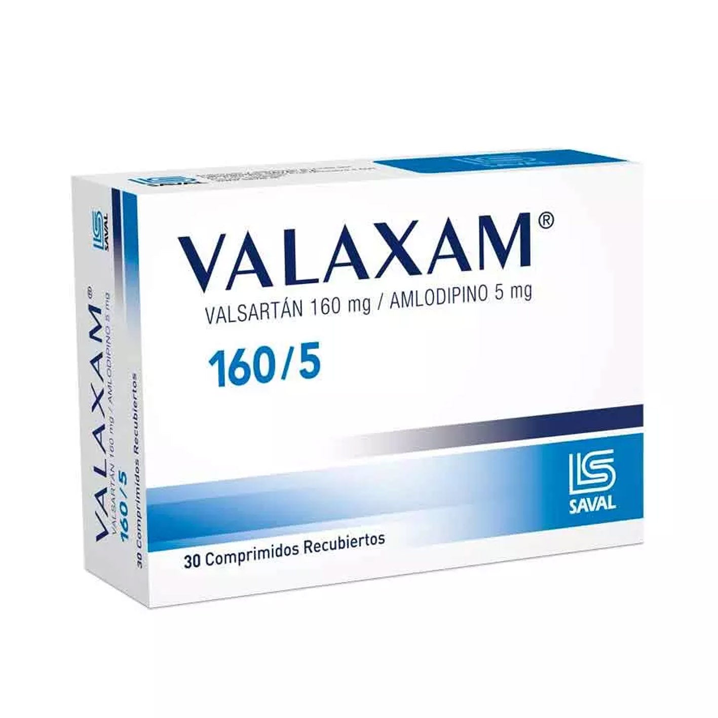 Valaxam Comprimidos Recubiertos 160/5 - Farmacias Curie