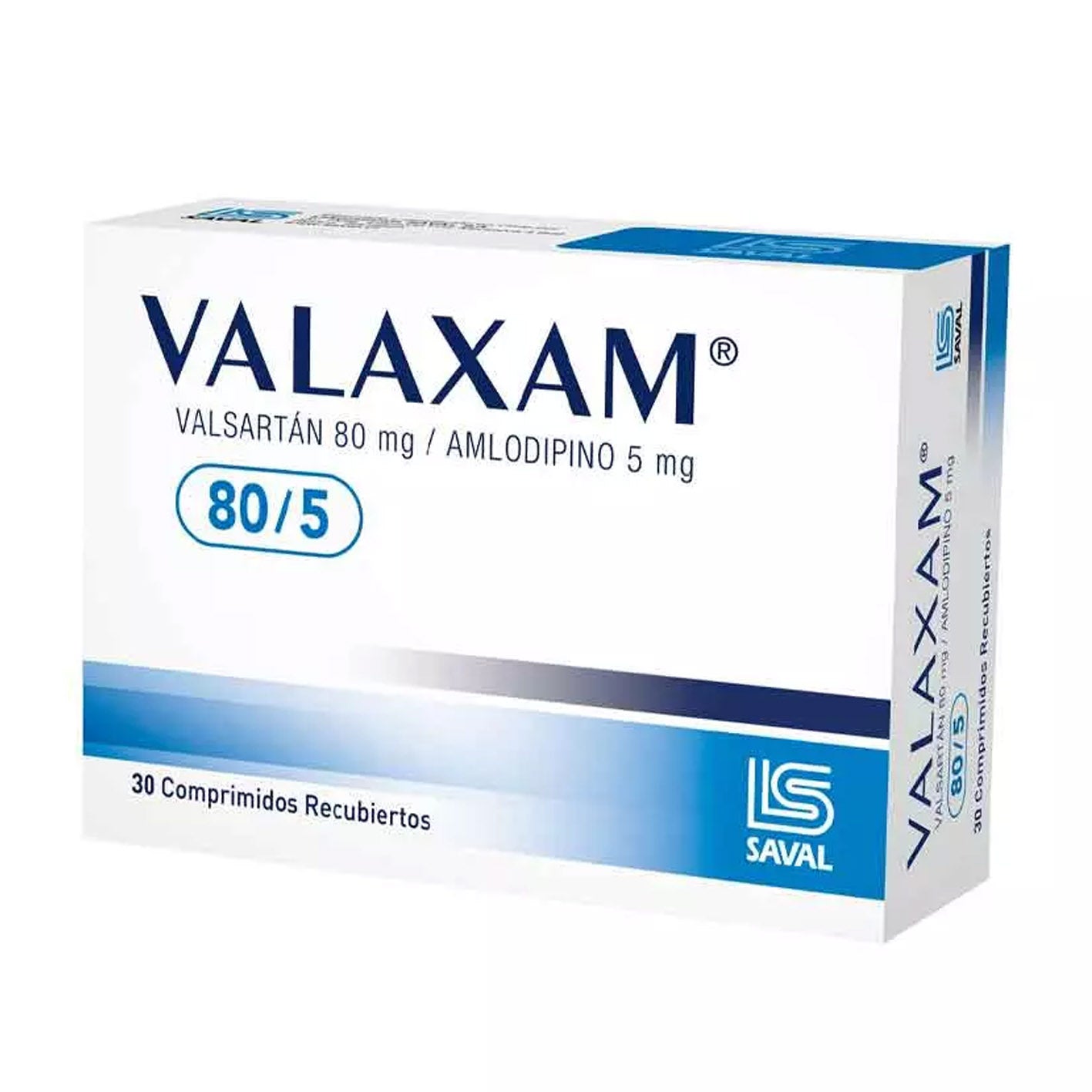Valaxam Comprimidos Recubiertos 80/5 - Farmacias Curie
