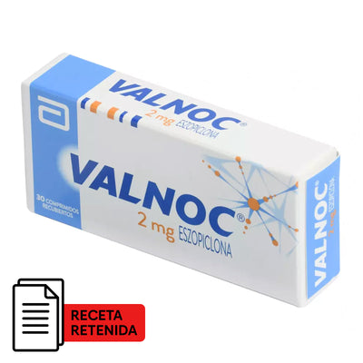 Valnoc Comprimidos Recubiertos 2mg - Farmacias Curie