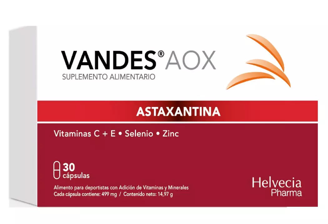 Vandes AOX - 30 Cápsulas - Farmacias Curie