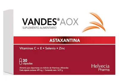 Vandes AOX - 30 Cápsulas - Farmacias Curie