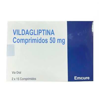 Vildagliptina Comprimidos 50mg - Farmacias Curie