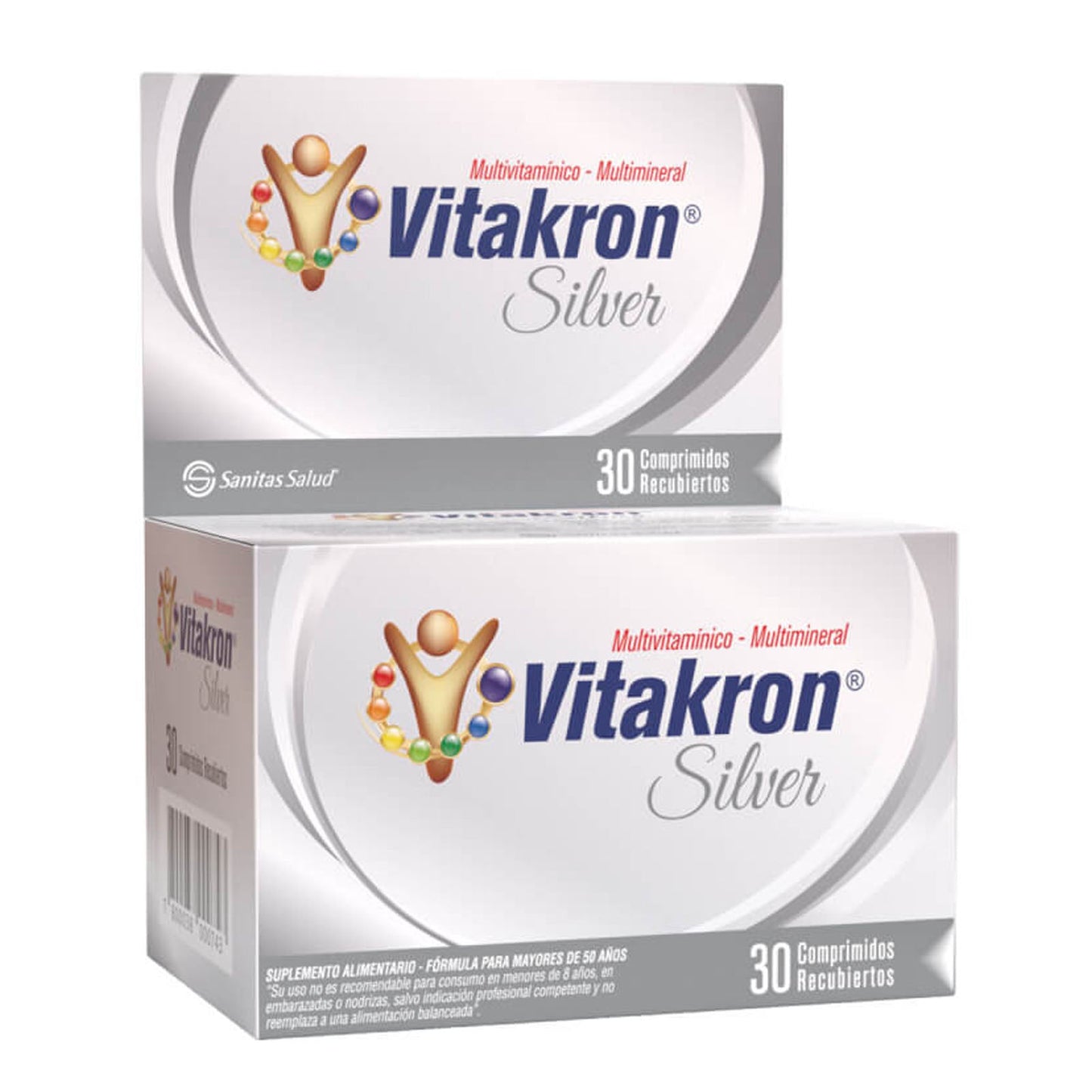 Vitakron Silver Comprimidos Recubiertos - 30 unidades - Farmacias Curie