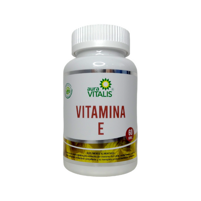 Vitamina E - 60 Cápsulas - Farmacias Curie