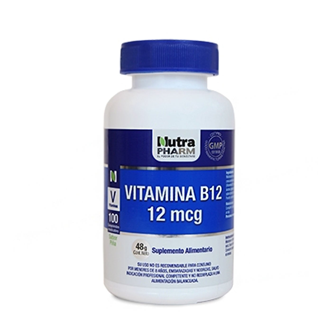 Vitamina B12 Comprimidos Masticables - Farmacias Curie