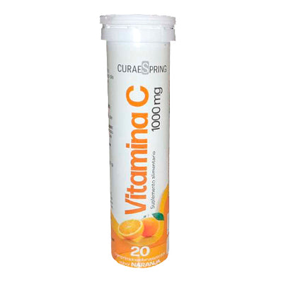 Vitamina C 1000 mg Comprimidos Efervescentes - Farmacias Curie