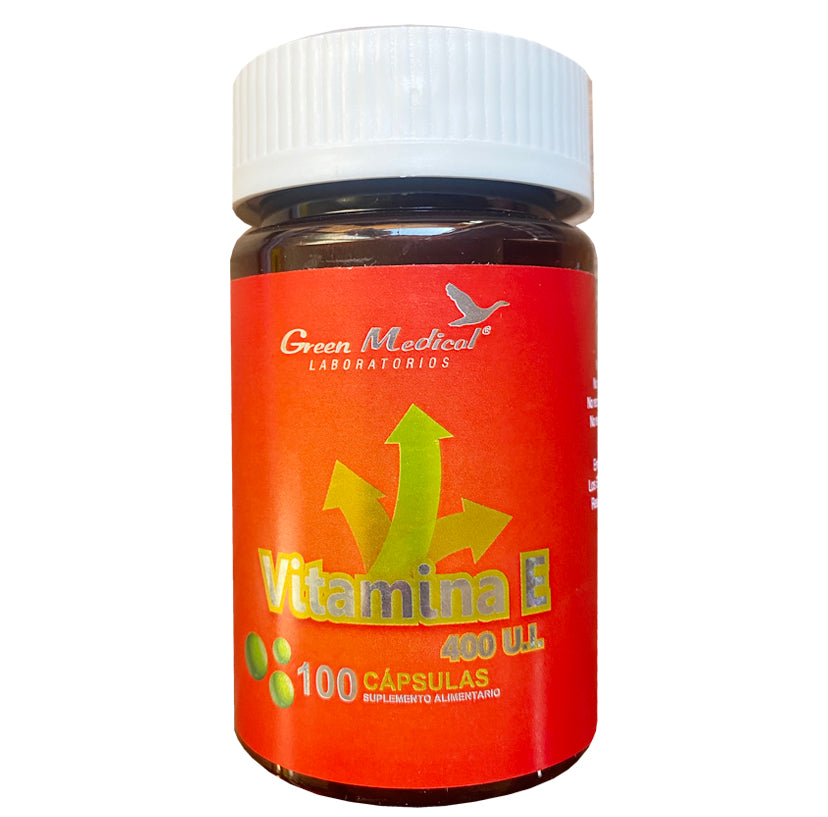 Vitamina E 400UI - 100 Cápsulas Blandas - Farmacias Curie