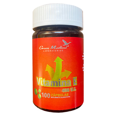 Vitamina E 400UI - 100 Cápsulas Blandas - Farmacias Curie