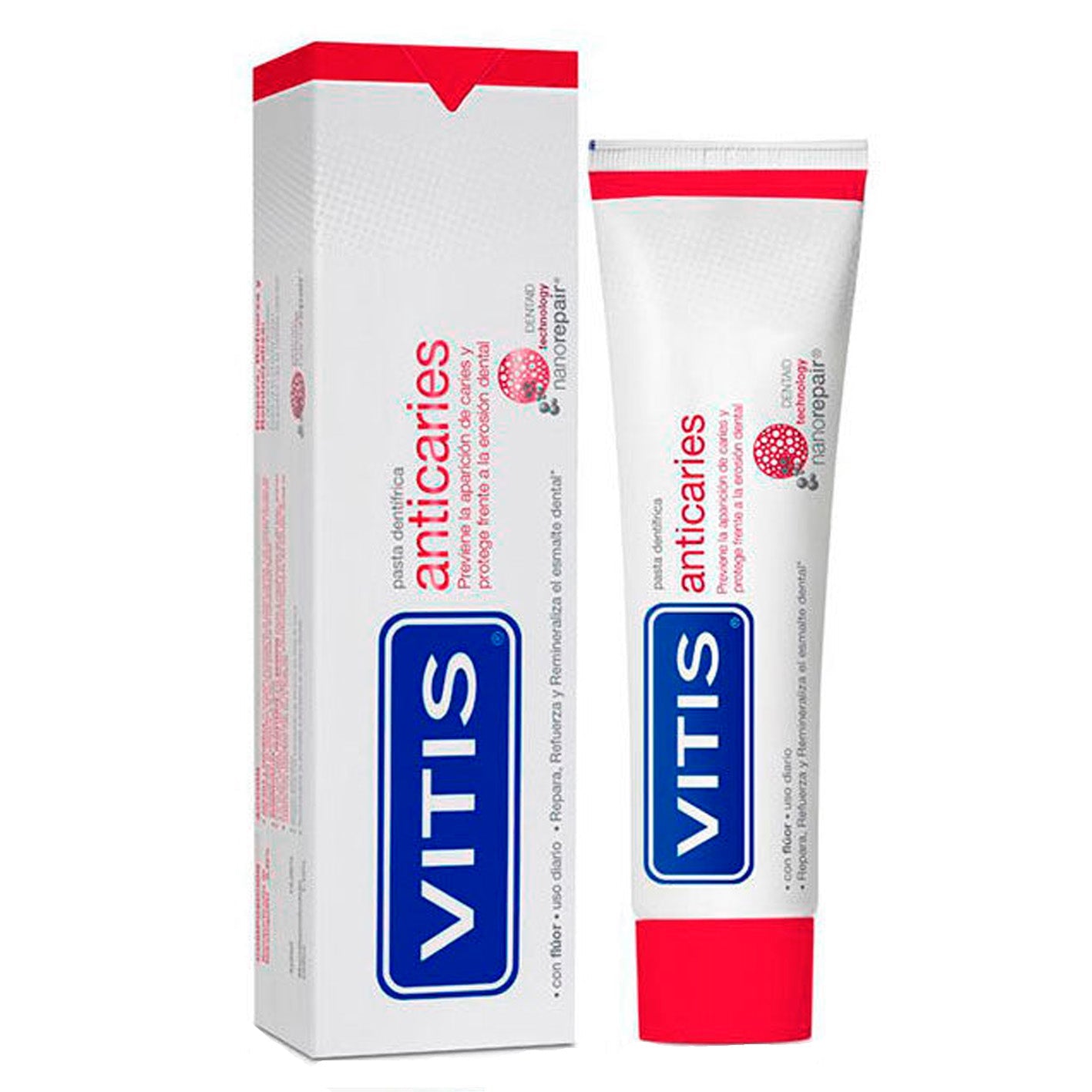 Vitis Pasta Dental Anticaries - Farmacias Curie