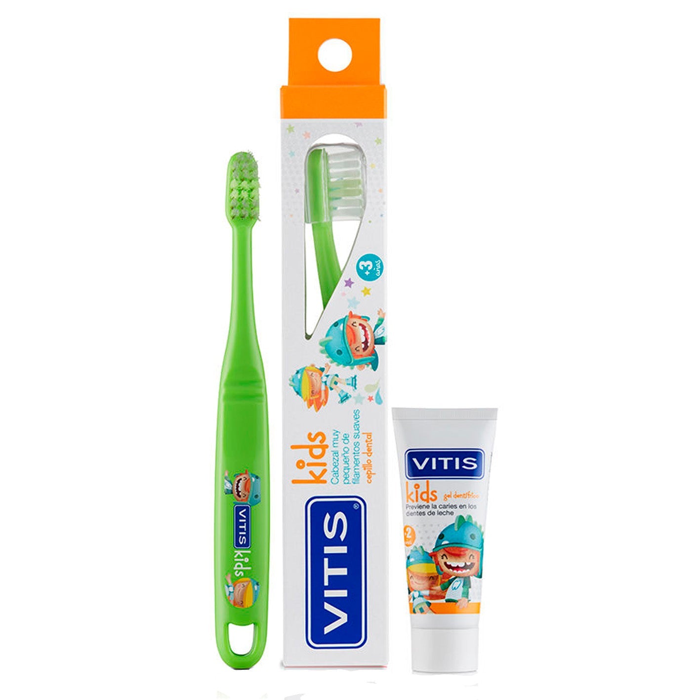 Vitis Cepillo Dental Kids - Farmacias Curie