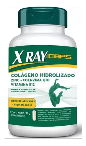 Xray Colágeno - 30 Cápsulas - Farmacias Curie
