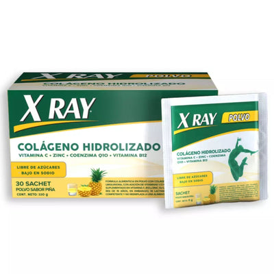 Xray Colágeno Polvo Sabor Piña - Farmacias Curie