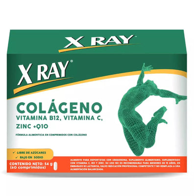 Xray Colágeno Comprimidos - 60 unidades - Farmacias Curie