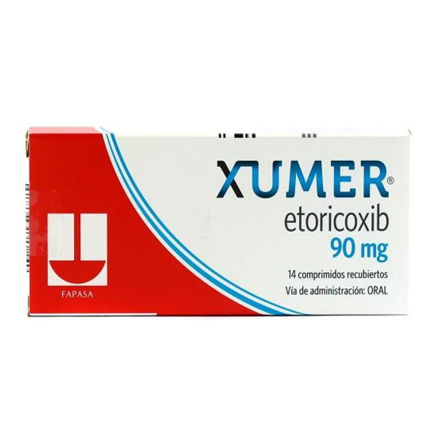 Xumer Comprimidos Recubiertos 90mg - Farmacias Curie