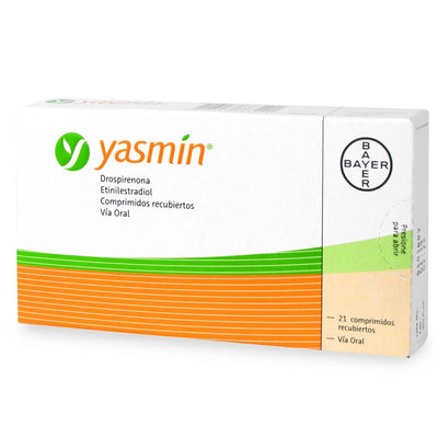 Yasmin Comprimidos Recubiertos - Farmacias Curie
