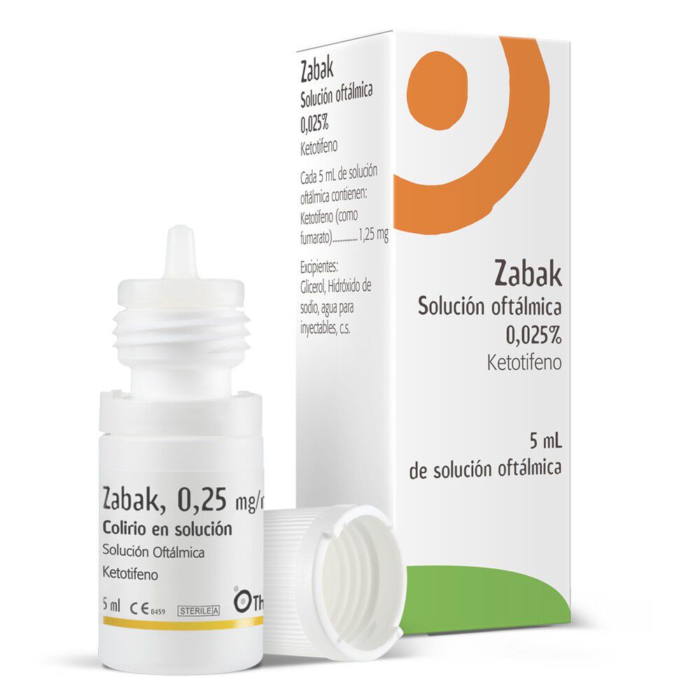 Zabak 0,025% Solución Oftálmica - Farmacias Curie