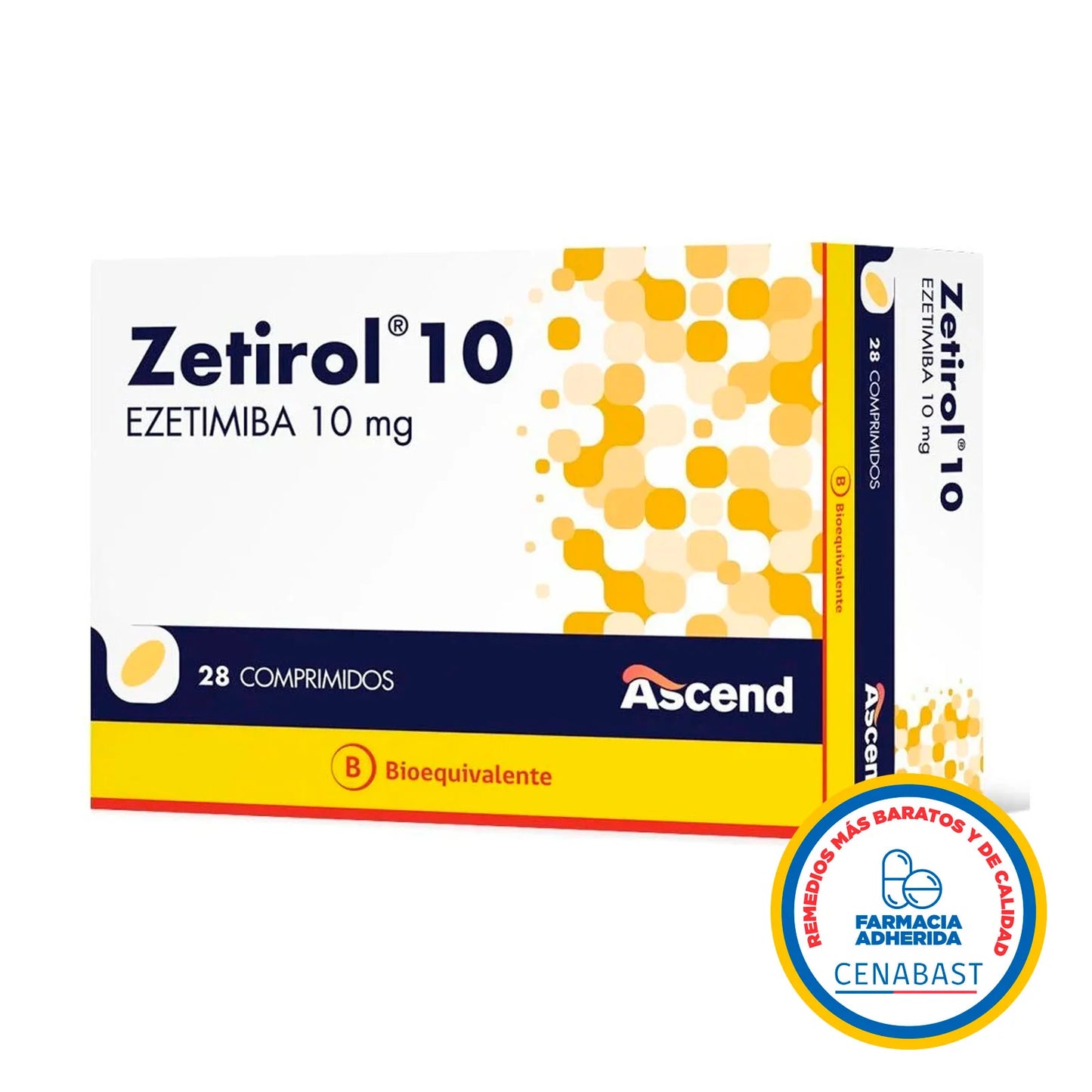 Zetirol 10 mg - Medicamento Cenabast - Farmacias Curie